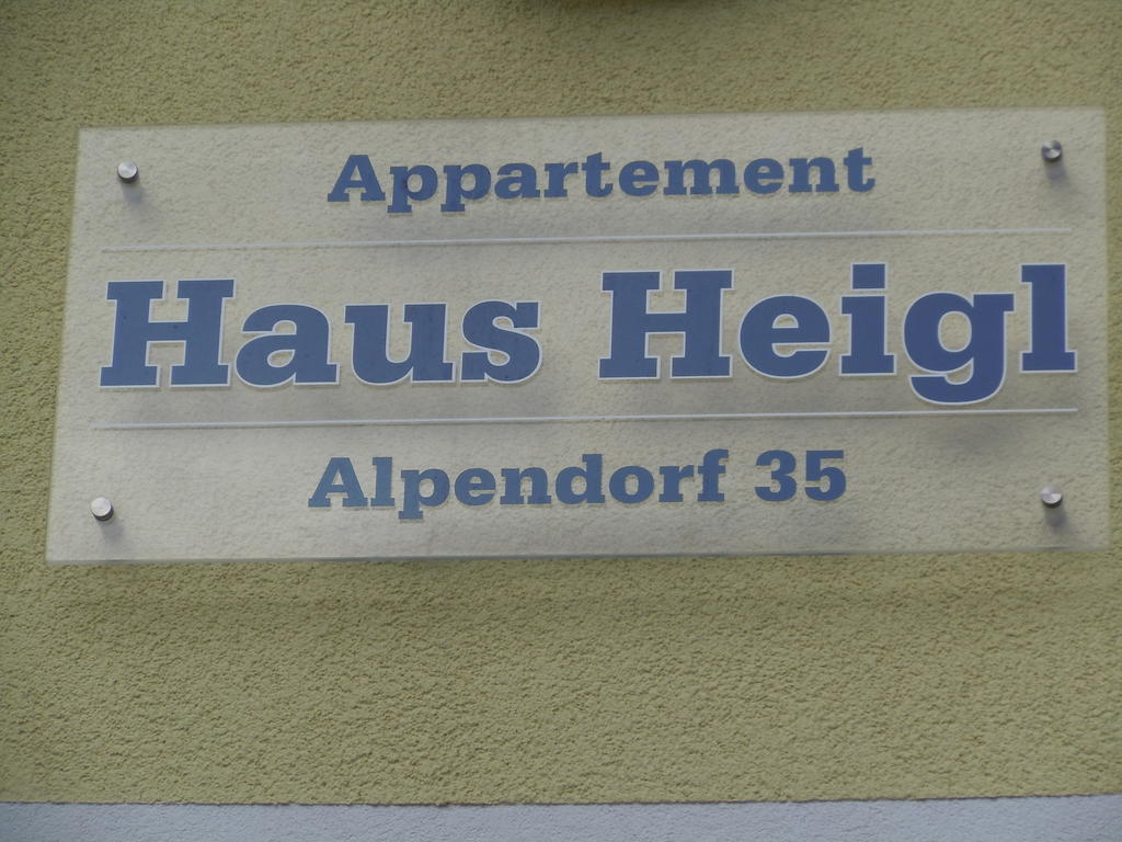 Апартаменты Haus Heigl Санкт-Йохан Экстерьер фото